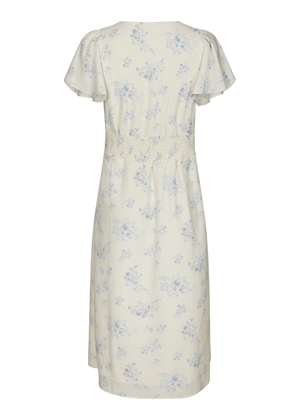 Eleni delicate flower kjole Creme Neo Noir 